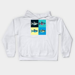 Glowlight Tetra - Cool Tropical Fish Kids Hoodie